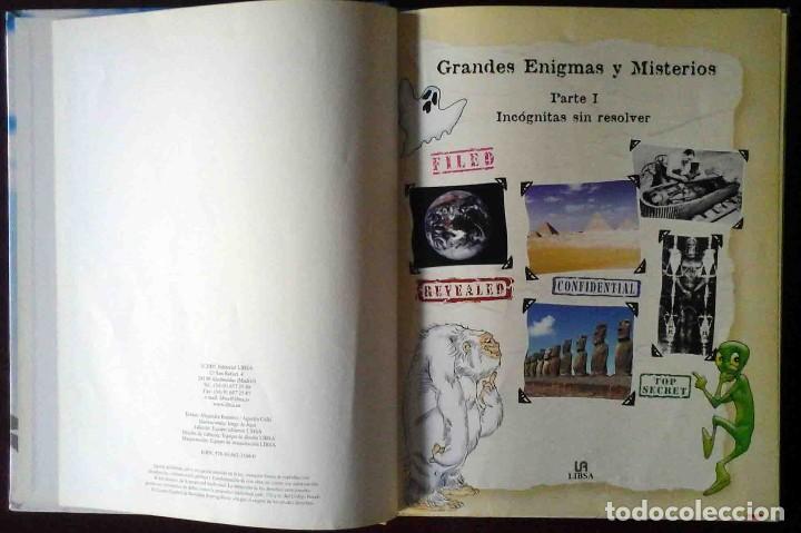 Libros antiguos: Grandes enigmas y misterios - Libsa, 2007 - Foto 2