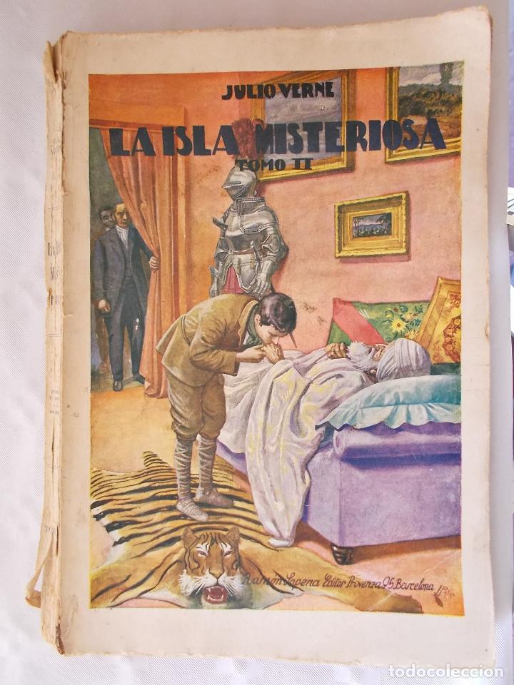 Libros antiguos: LA ISLA MISTERIOSA, JULIO VERNE - Foto 1