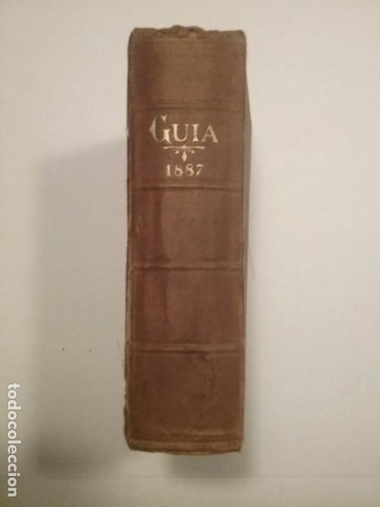 Libros antiguos: Guia Oficial de Espa&ntilde;a 1887 - Foto 1