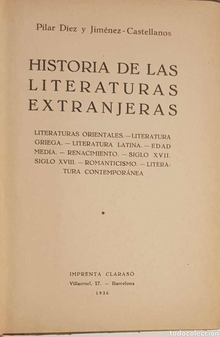 Libros antiguos: Historia de las literaturas extranjeras - Foto 2