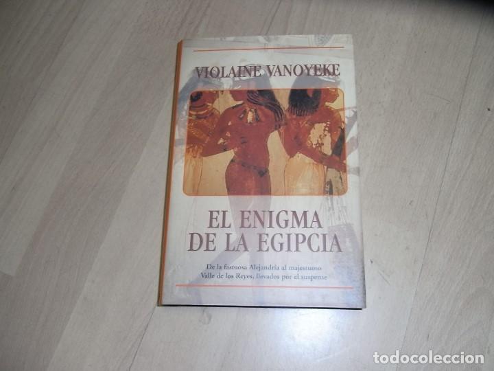 Libros antiguos: Vioaine Vanoyeke, El enigma de la egipcia, Ediciones B - Foto 1