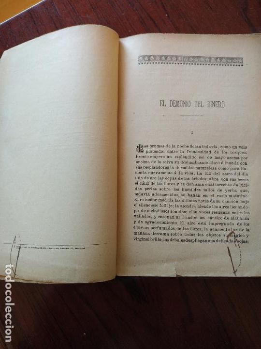 Libros antiguos: EL DEMONIO DEL DINERO (1911) de Enrique Conscience - Foto 3
