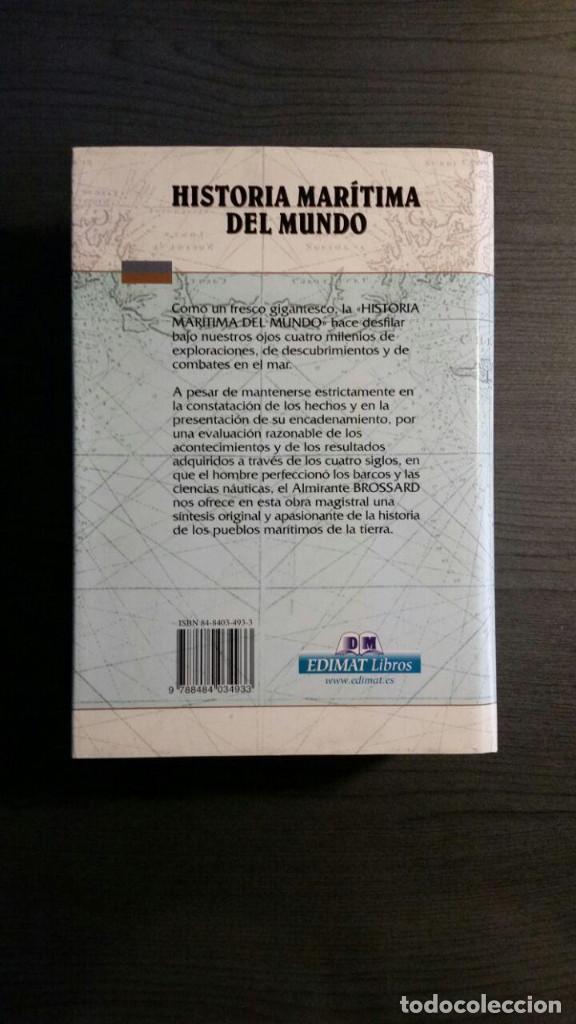 Libros antiguos: Historia Mar&iacute;tima del Mundo - Foto 9