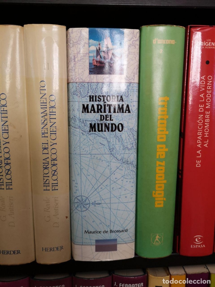 Libros antiguos: Historia Mar&iacute;tima del Mundo - Foto 13