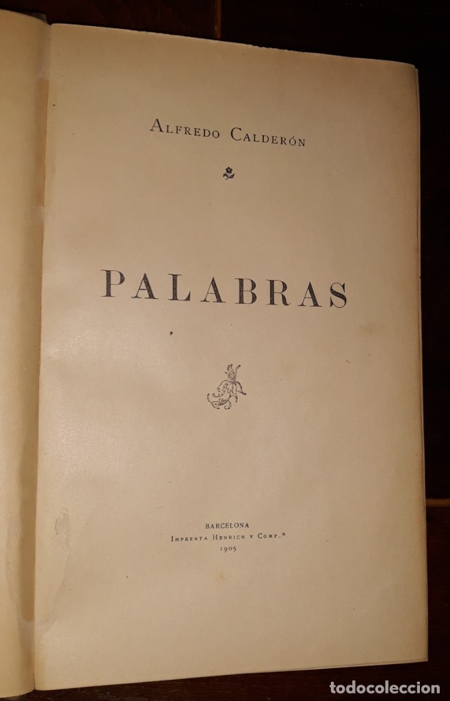 Libros antiguos: PALABRAS - Foto 1