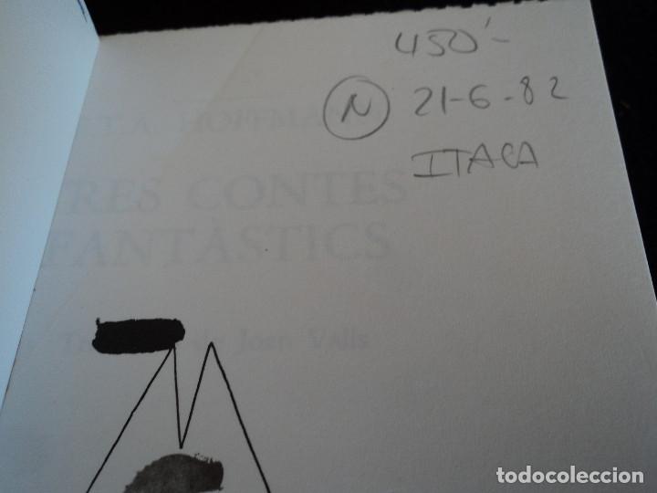 Libros antiguos: TRES CONTES FANTASTICS, E.T.A. HOFFMANN, 1982, 1&ordf; EDICIO, EN CATALA - Foto 2