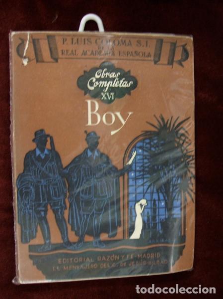 Libros antiguos: COLOMA, Luis - Boy - Foto 1