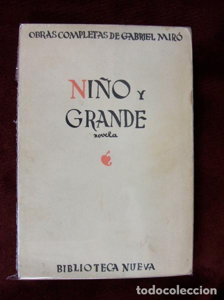 Libros antiguos: MIR&Oacute;, Gabriel - Ni&ntilde;o y grande. - Foto 1