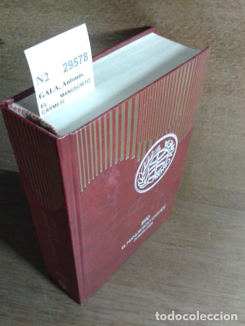 Libros antiguos: GALA, Antonio - EL MANUSCRITO CARMESI - Foto 1
