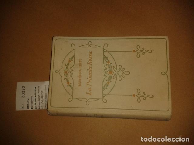 Libros antiguos: ORCZY, Baronessa - LA PRIMULA ROSSA - Foto 1