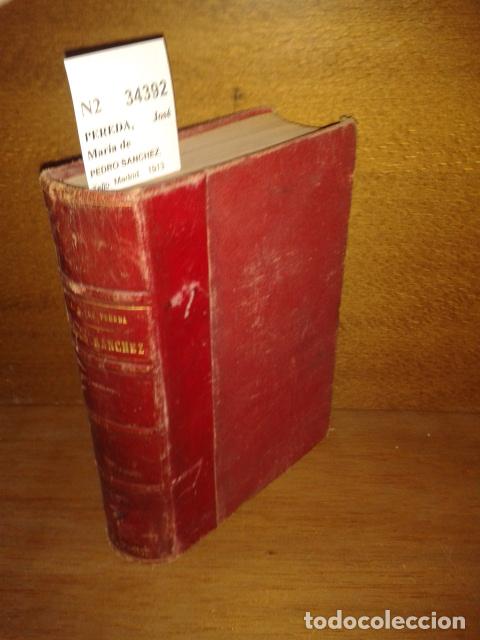 Libros antiguos: PEREDA, Jos&eacute; Mar&iacute;a de - PEDRO SANCHEZ. - Foto 1