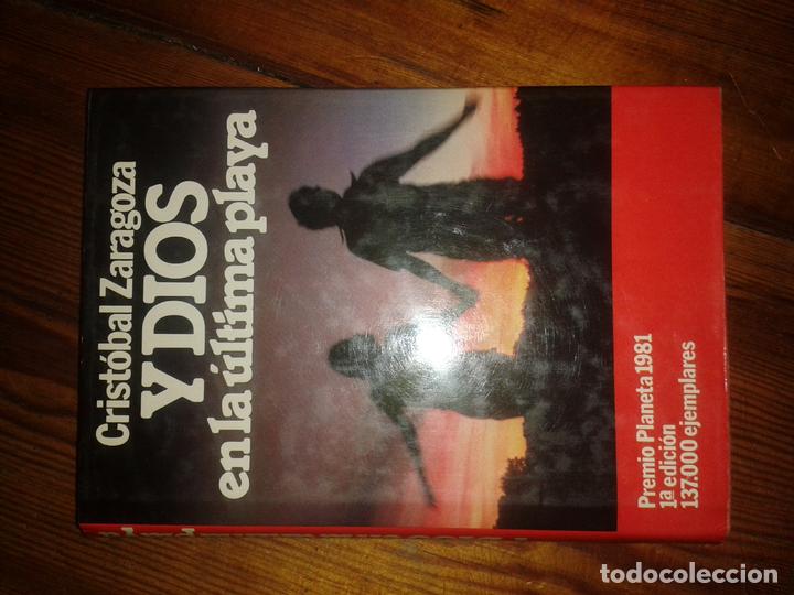 Libros antiguos: ZARAGOZA, Cristobal - Y DIOS EN LA ULTIMA PLAYA - Foto 1
