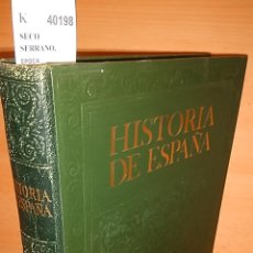 Libros antiguos: SECO SERRANO, CARLOS - EPOCA CONTEMPORANEA. Lote 151823245