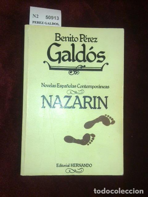 Libros antiguos: PEREZ GALDOS, Benito - NAZARIN. - Foto 1