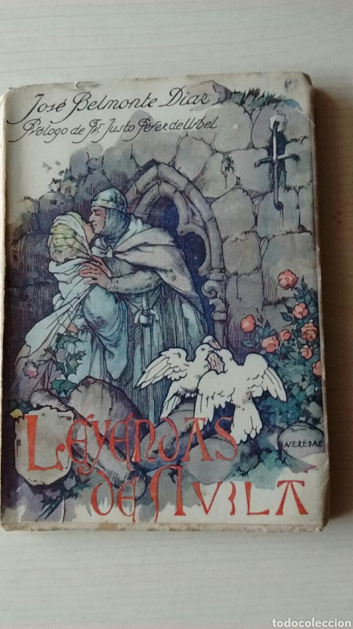 Libros antiguos: LEYENDAS DE &Aacute;VILA - Foto 1