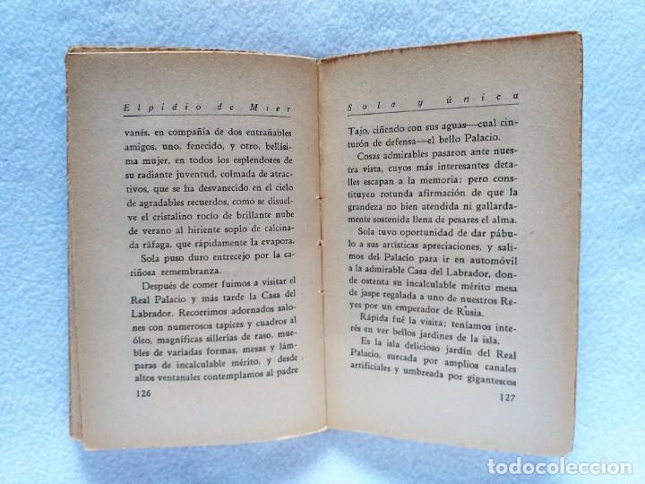 Libros antiguos: S&oacute;la y &uacute;nica, Elpidio de Mier (1929) - Foto 4