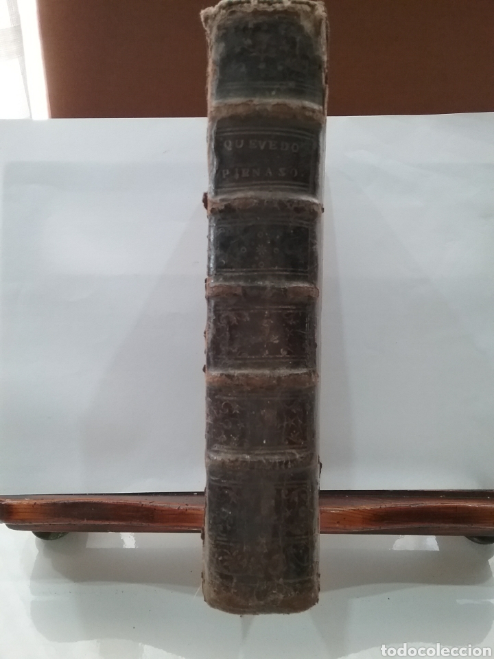 Libros antiguos: Libro Quevedo El Parnaso antiguo.