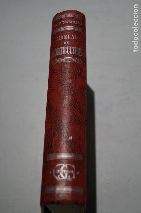 Libros antiguos: HORTICULTURA. TAMARO. - Foto 2