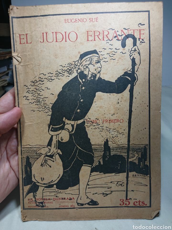 Libros antiguos: El Jud&iacute;o Errante, La Novela Ilustrada 265, Eugenio Su&eacute; - Foto 1