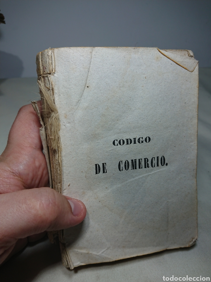 Libros antiguos: C&oacute;digo de Comercio, 1841, Aumentado con la Ley de Enjuiciamiento - Foto 1