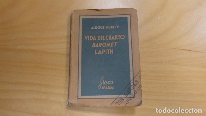Libros antiguos: LIBRITO VIDA DEL CUARTO BARONET LAPITH . - Foto 1