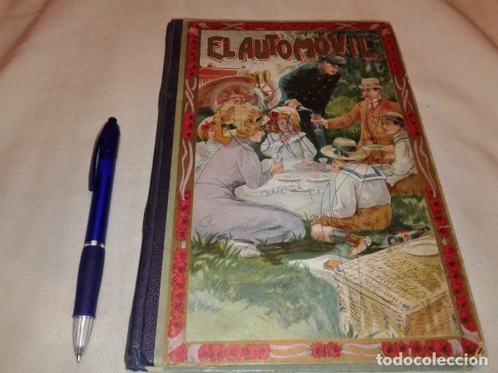 Libros antiguos: EL AUTOMOVIL, 1912, MANUEL MARINEL-LO - Foto 1
