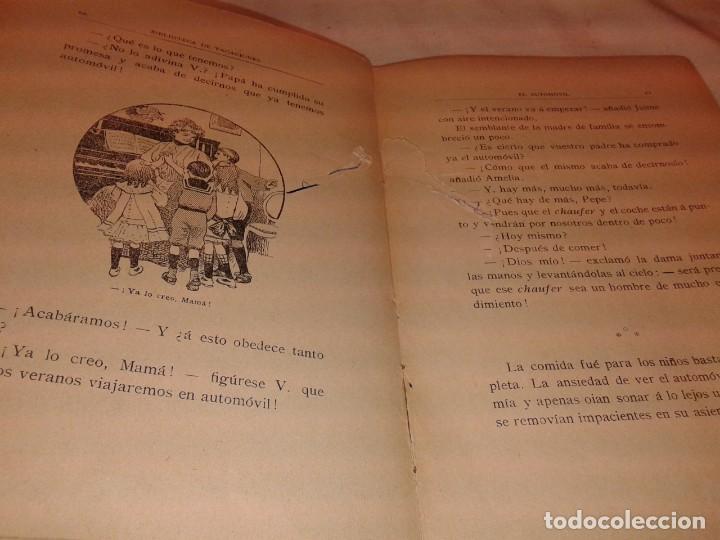 Libros antiguos: EL AUTOMOVIL, 1912, MANUEL MARINEL-LO - Foto 3