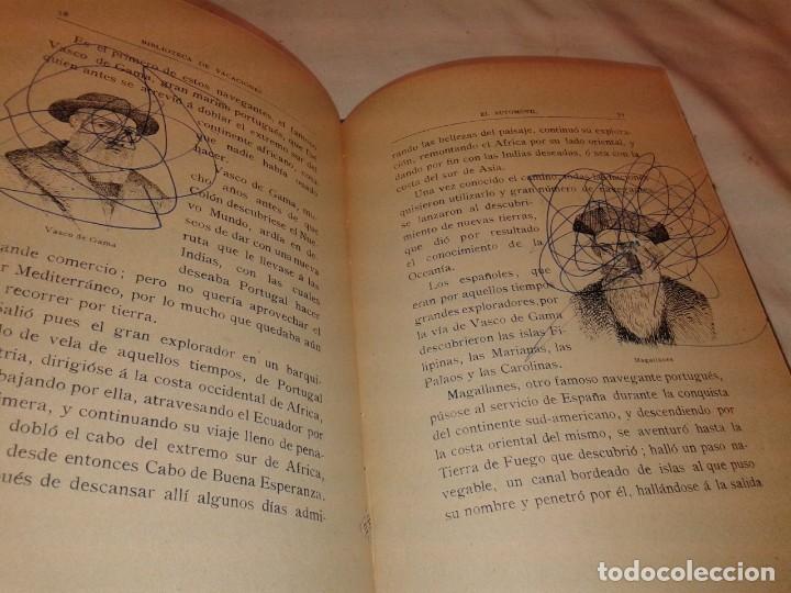 Libros antiguos: EL AUTOMOVIL, 1912, MANUEL MARINEL-LO - Foto 4