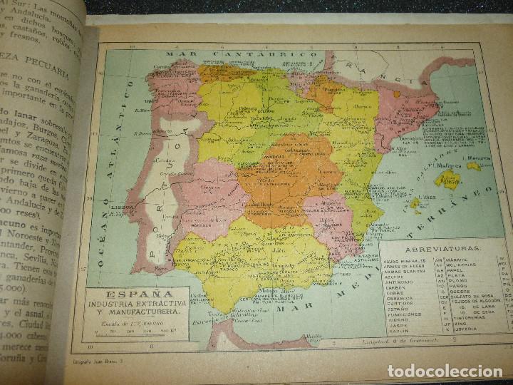 Libros antiguos: GEOGRAFIA-ATLAS DE EDICIONES BRU&Ntilde;O - Foto 7
