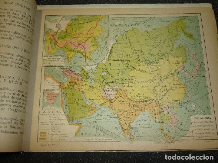 Libros antiguos: GEOGRAFIA-ATLAS DE EDICIONES BRU&Ntilde;O - Foto 8