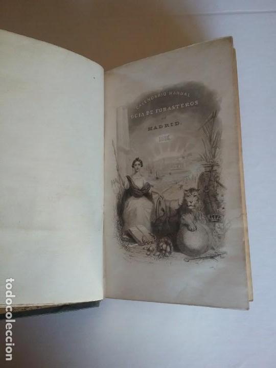 Libros antiguos: Guia de Forasteros en Madrid 1856 - Foto 4