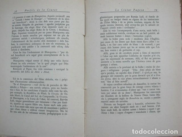 Libros antiguos: Perfils de la Ciutat. Andreu Caimari, Pre. Mallorca, 1932 - Foto 2