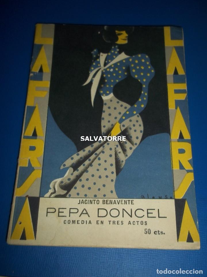 Libros antiguos: JACINTO BENAVENTE.PEPA DONCEL.NUMERO 94