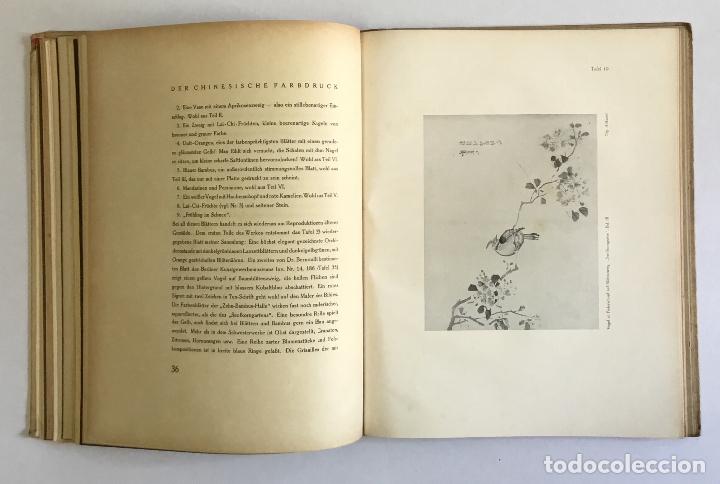 Libros antiguos: DER CHINESISCHE FARBENDRUCK. - KURTH, Julius. - Foto 4