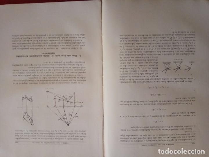 Libros antiguos: TRATADO PR&Aacute;CTICO DE EST&Aacute;TICA DE LAS CONSTRUCCIONES / MAX FOERSTER.1922. - Foto 7