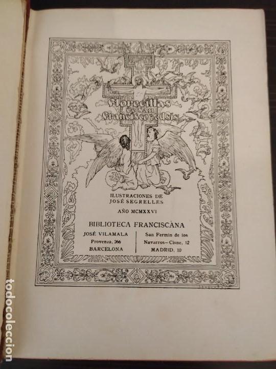 Libros antiguos: FLORECILLAS DE SAN FRANCISCO - 1926. - Foto 7
