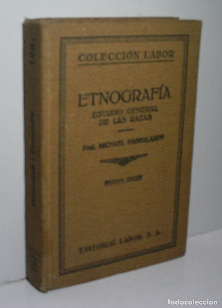 Livres anciens: ETNOGRAF&Iacute;A. ESTUDIO GENERAL DE LAS RAZAS. HABERLANDT Michael. 1929