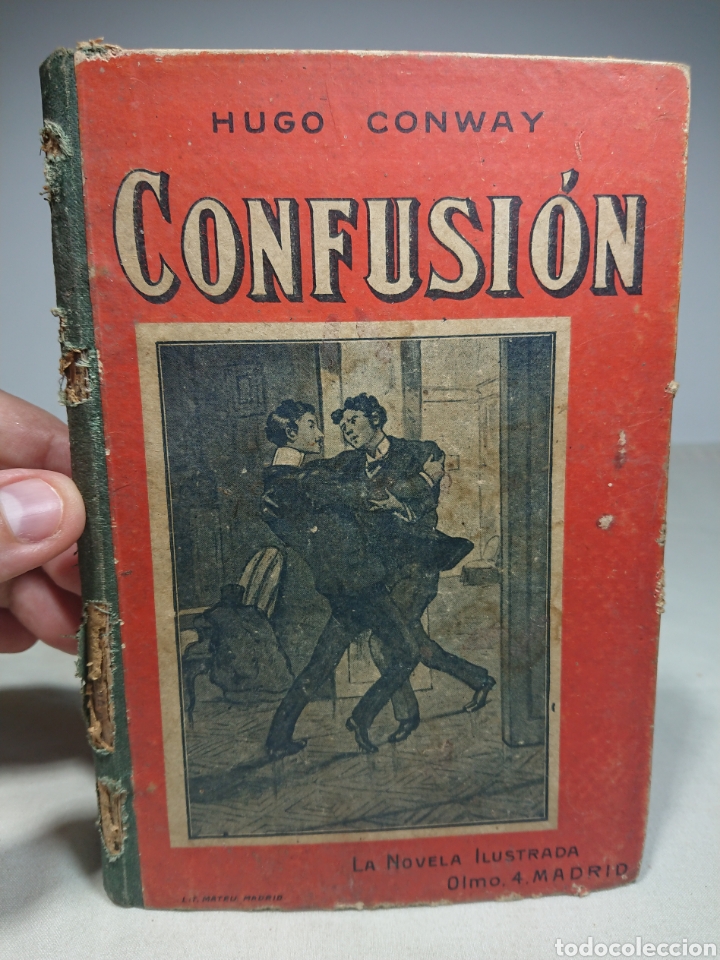 Libros antiguos: Confusi&oacute;n, Hugo Conway, Novela Ilustrada - Foto 1