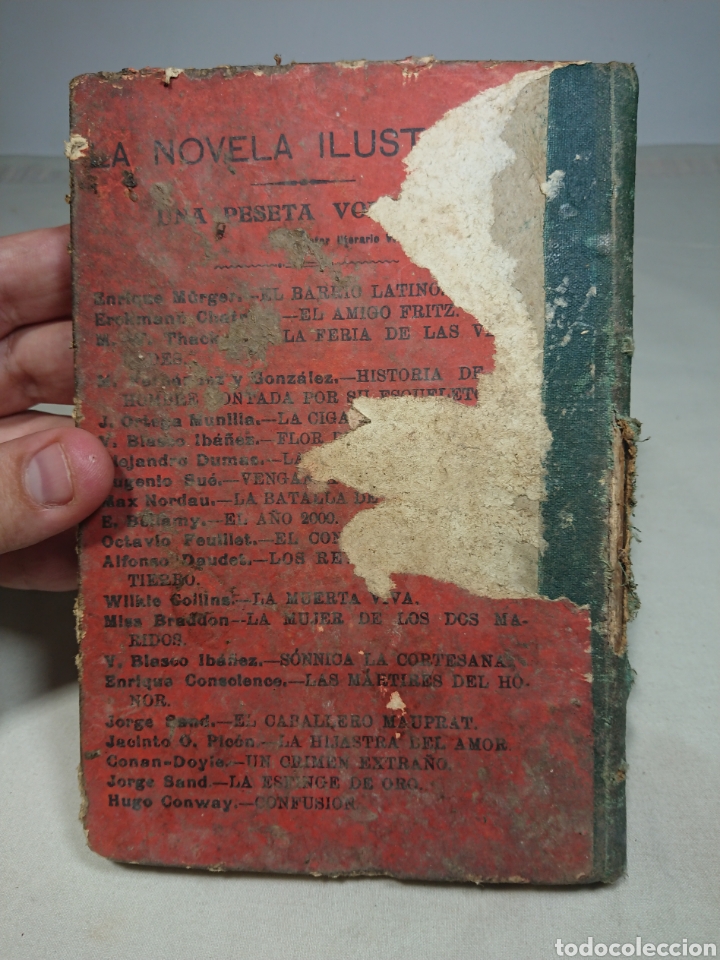 Libros antiguos: Confusi&oacute;n, Hugo Conway, Novela Ilustrada - Foto 3