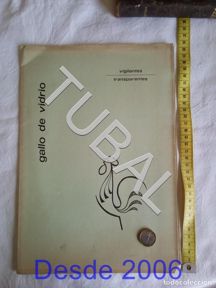 Old books: 1973 EL GALLO DE VIDRIO 19 VIGILANTES TRANSPARENTES JUAN M VILCHES SEVILLA POESIA