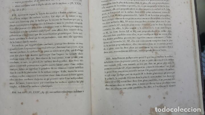 Libros antiguos: GEOMETRIE DESCRIPTIVE. G. MONGE. 1847 - Foto 11