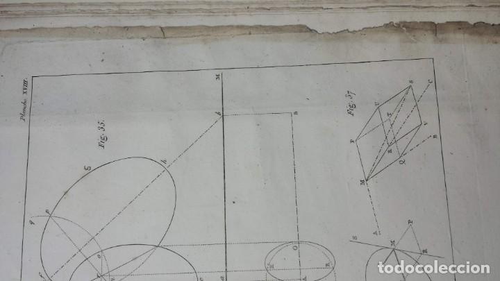 Libros antiguos: GEOMETRIE DESCRIPTIVE. G. MONGE. 1847 - Foto 13