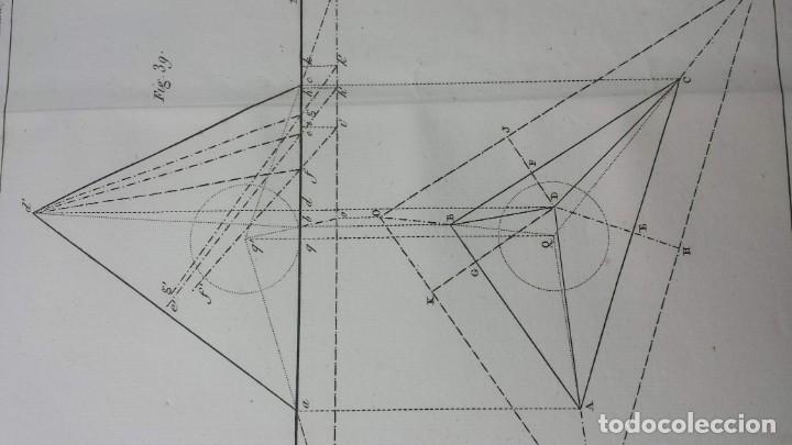 Libros antiguos: GEOMETRIE DESCRIPTIVE. G. MONGE. 1847 - Foto 14