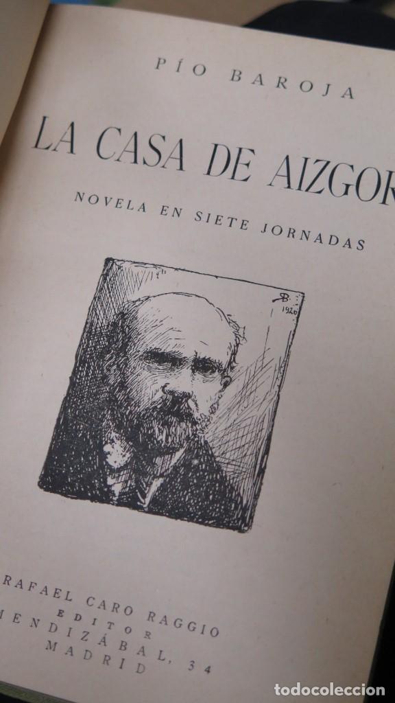 Libros antiguos: 1920.- LA CASA DE AIZGORRI. PIO BAROJA - Foto 4
