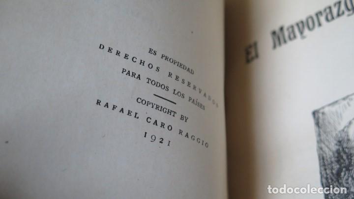 Libros antiguos: 1921.- EL MAYORAZGO DE LABRAZ. PIO BAROJA - Foto 2