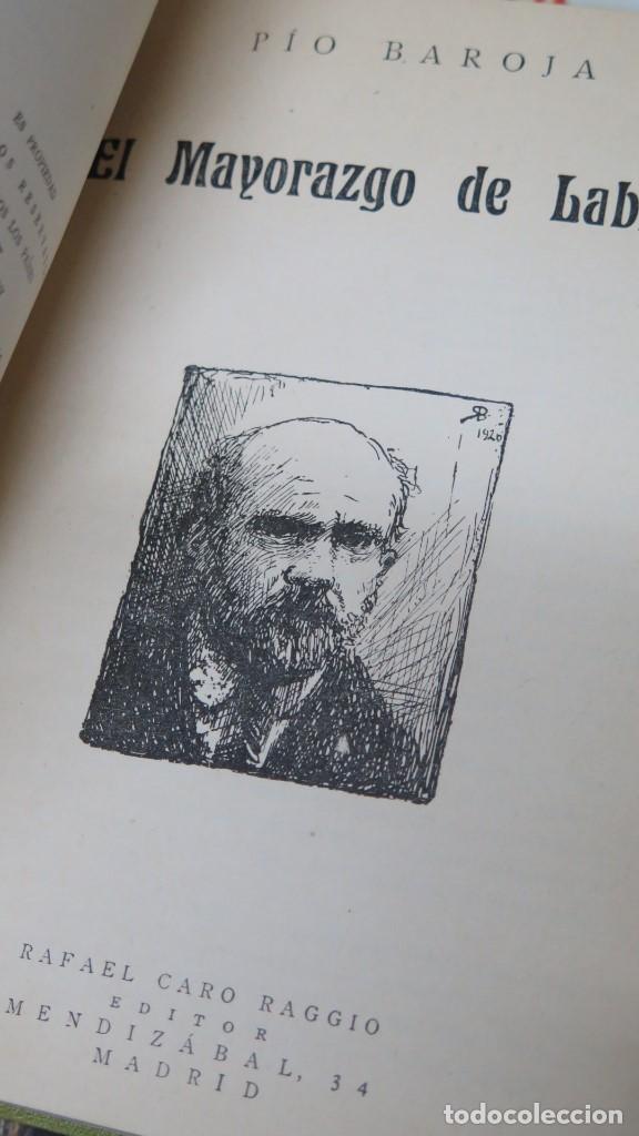 Libros antiguos: 1921.- EL MAYORAZGO DE LABRAZ. PIO BAROJA - Foto 3