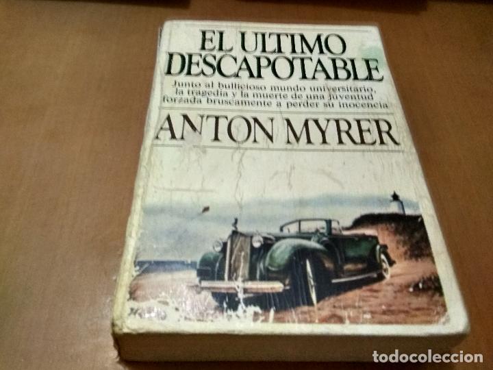 Libros antiguos: El &uacute;ltimo descapotable - Foto 1