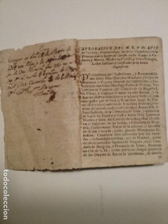 Libros antiguos: Ramilete de Flores Historiales, a&ntilde;o 1669 - Foto 3