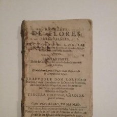Libros antiguos: RAMILETE DE FLORES HISTORIALES, AÑO 1669. Lote 154429002