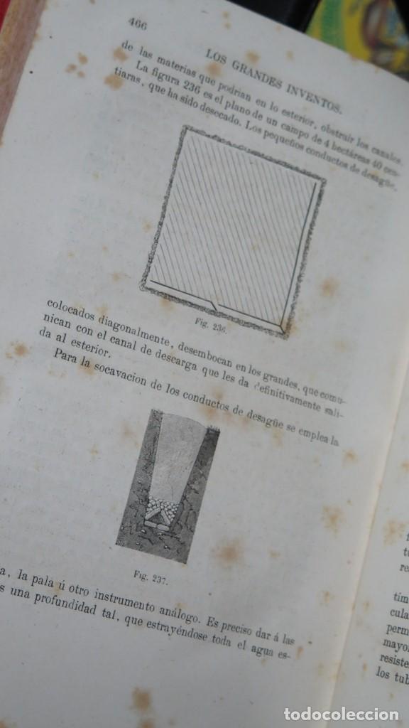 Libros antiguos: 1867.- LOS GRANDES INVENTOS. LUIS FIGUIER - Foto 5